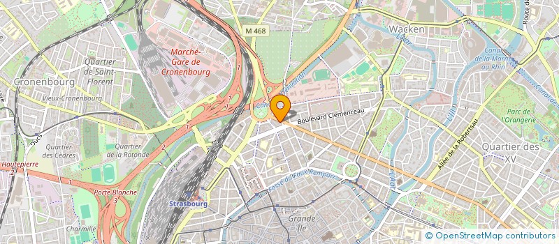 localisation de l'entreprise MADAME VANESSA CHAMS-ZADEH à STRASBOURG