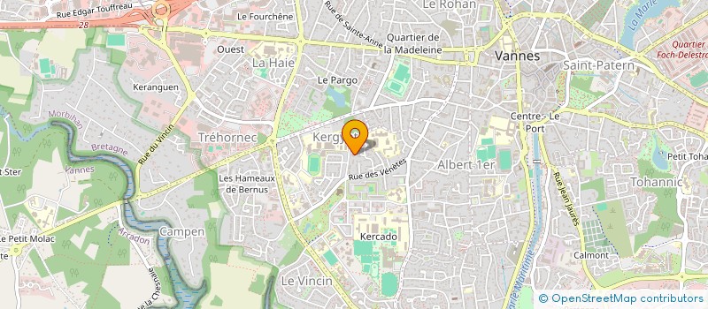 localisation de l'entreprise MADAME VANESSA CHANSON à VANNES