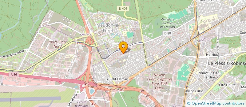 localisation de l'entreprise MADAME VANESSA CHARLET à CLAMART