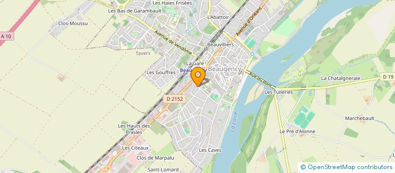 localisation de l'entreprise MADAME VANESSA CHATELAIN à BEAUGENCY