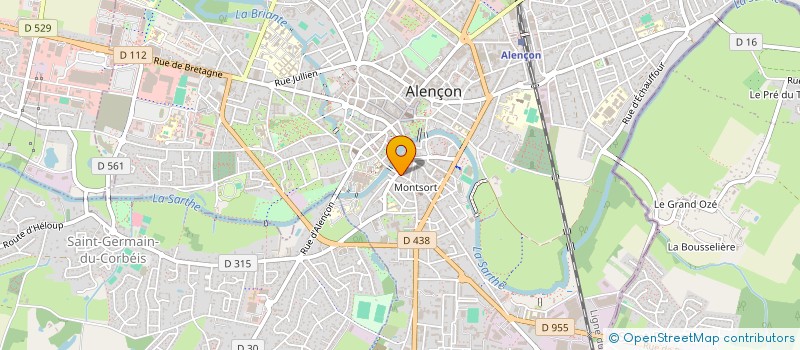 localisation de l'entreprise MADAME VANESSA CHAVEZ à ALENCON