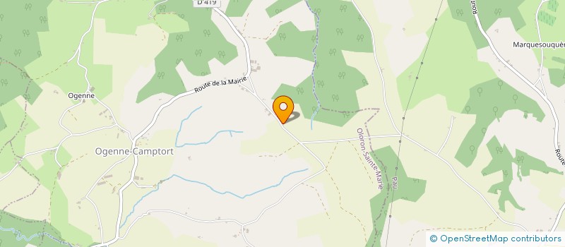 localisation de l'entreprise MADAME VANESSA CHEDORGE  OGENNE-CAMPTORT
