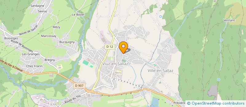 localisation de l'entreprise MADAME VANESSA CHENU  VIUZ-EN-SALLAZ