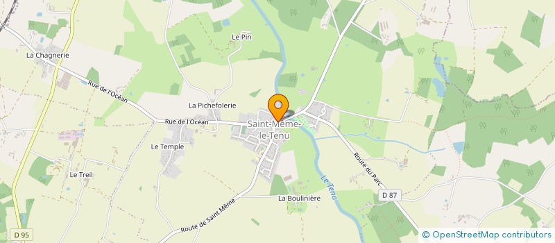 localisation de l'entreprise MADAME VANESSA CHEVRIER  MACHECOUL-SAINT-MEME