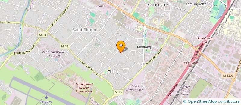 localisation de l'entreprise MADAME VANESSA CHEVRIER RIBIERE à TOULOUSE