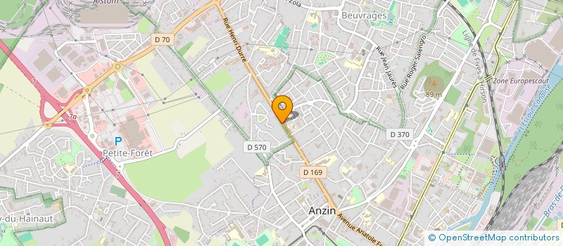 localisation de l'entreprise MADAME VANESSA CIGONY  RAISMES