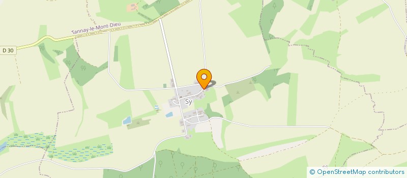 localisation de l'entreprise MADAME VANESSA CLAIRC  SY