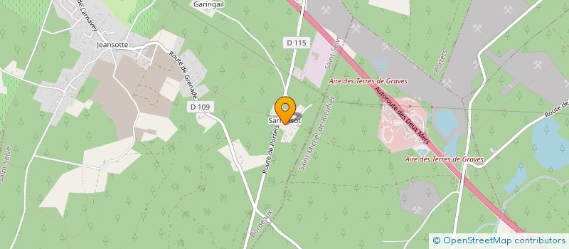 localisation de l'entreprise MADAME VANESSA CLERMONTEL  SAINT-SELVE