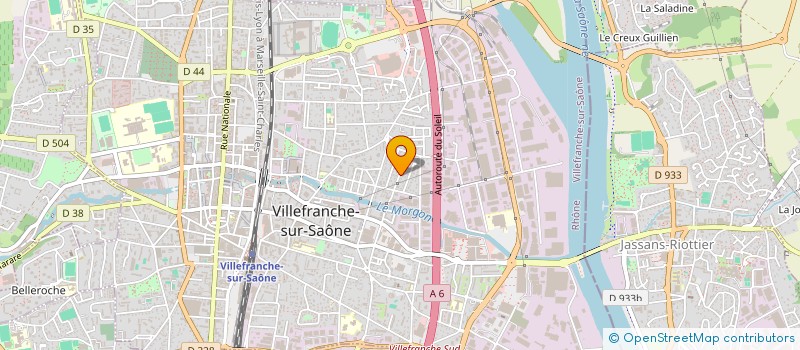 localisation de l'entreprise MADAME VANESSA CLOTAIL à VILLEFRANCHE-SUR-SAONE