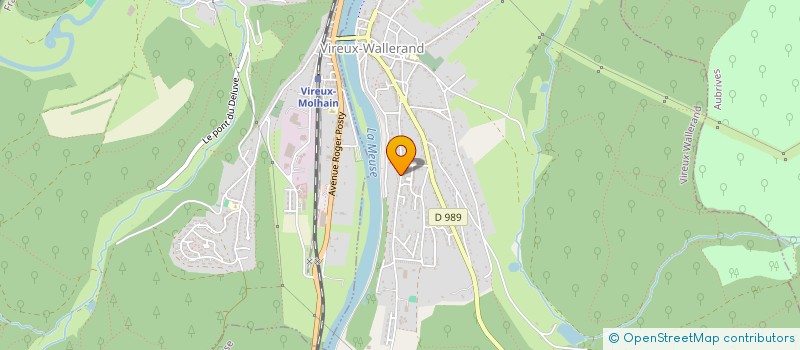 localisation de l'entreprise MADAME VANESSA COCHAUX  VIREUX-WALLERAND