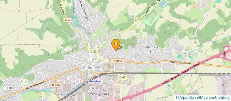 localisation de l'entreprise MADAME VANESSA COLLON  DAGNEUX