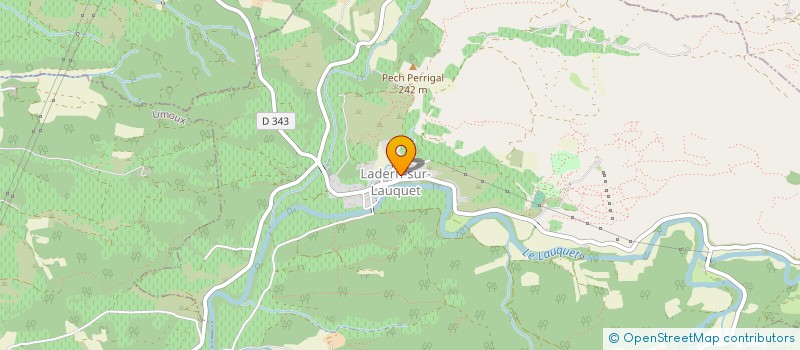 localisation de l'entreprise MADAME VANESSA CORDONNIER  LADERN-SUR-LAUQUET