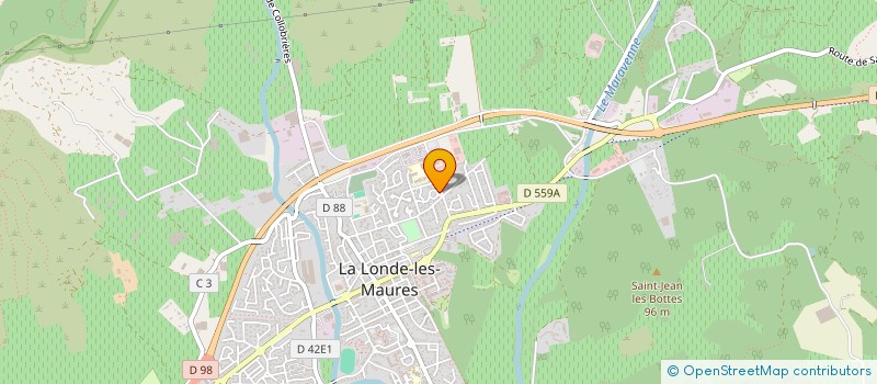localisation de l'entreprise MADAME VANESSA COSSET à LA LONDE-LES-MAURES