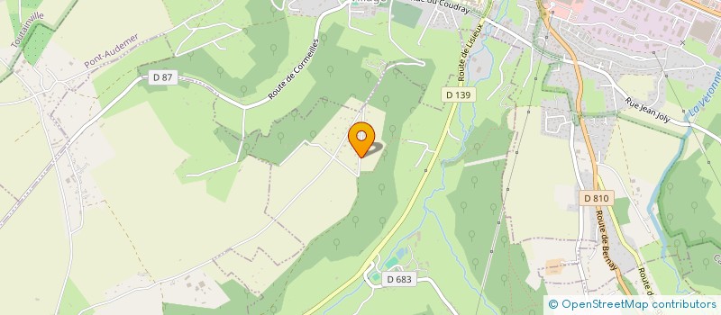 localisation de l'entreprise MADAME VANESSA COSTILS  TOURVILLE-SUR-PONT-AUDEMER