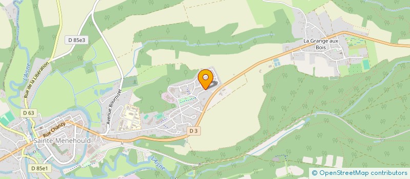 localisation de l'entreprise MADAME VANESSA COULMIER  SAINTE-MENEHOULD