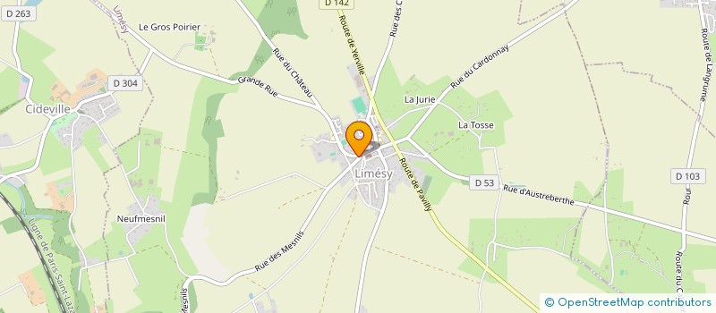 localisation de l'entreprise MADAME VANESSA CREVEL  LIMESY