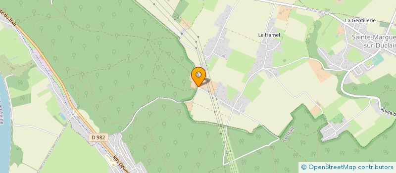 localisation de l'entreprise MADAME VANESSA CROIX  RIVES-EN-SEINE