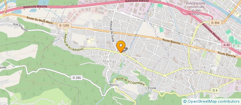 localisation de l'entreprise MADAME VANESSA CUGLIETTA  MARNAZ