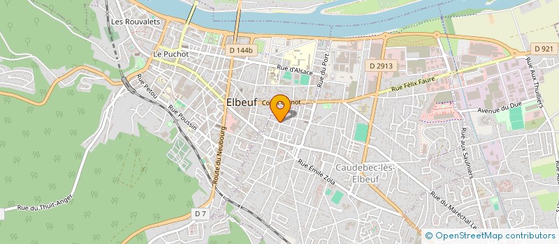 localisation de l'entreprise MADAME VANESSA DAJON  CAUDEBEC-LES-ELBEUF