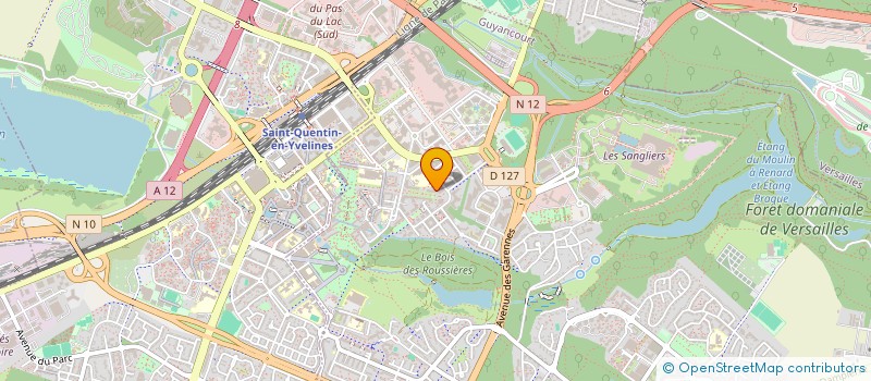 localisation de l'entreprise MADAME VANESSA DANSETTE  GUYANCOURT