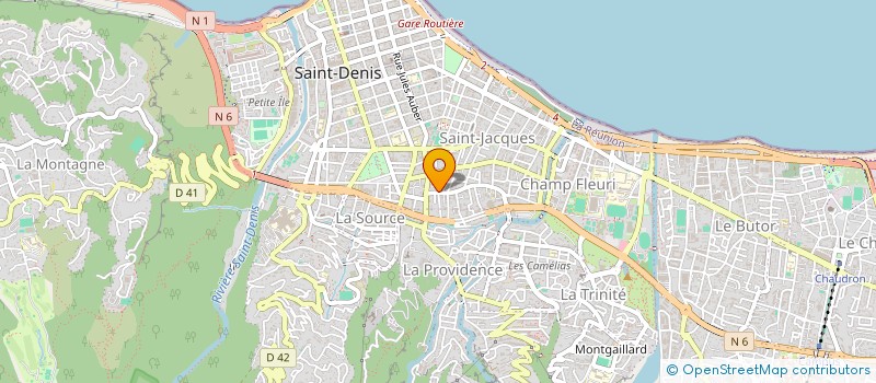 localisation de l'entreprise MADAME VANESSA DE BALBINE à SAINT-DENIS