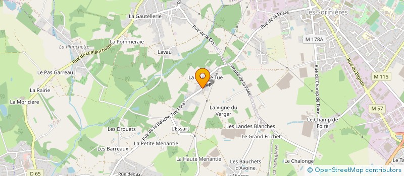 localisation de l'entreprise MADAME VANESSA DE JESUS CRISOSTOMO  PONT-SAINT-MARTIN