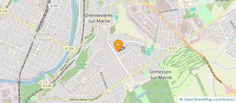 localisation de l'entreprise MADAME VANESSA DE OLIVEIRA  ORMESSON-SUR-MARNE