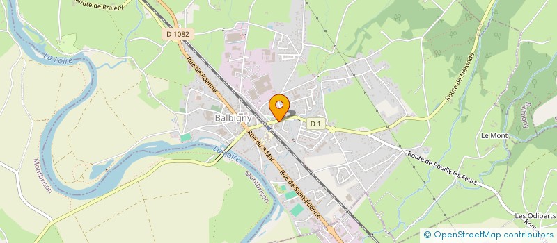 localisation de l'entreprise MADAME VANESSA DE OLIVEIRA  BALBIGNY