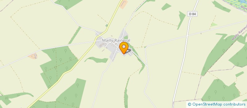 localisation de l'entreprise MADAME VANESSA DE WITTE à MAILLY-RAINEVAL