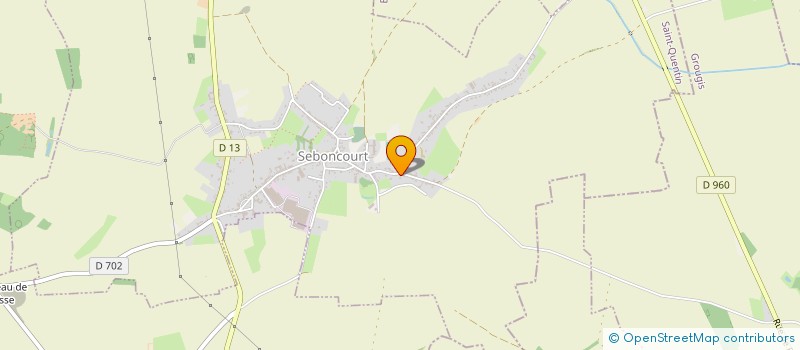 localisation de l'entreprise MADAME VANESSA DEBAIL  SEBONCOURT