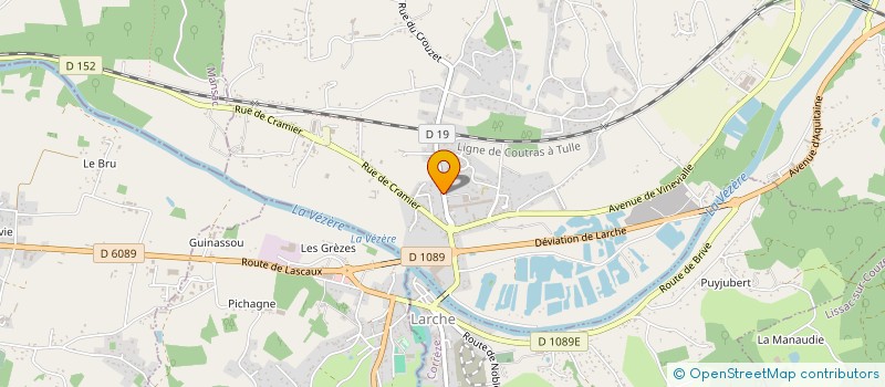 localisation de l'entreprise MADAME VANESSA DEBORD  SAINT-PANTALEON-DE-LARCHE