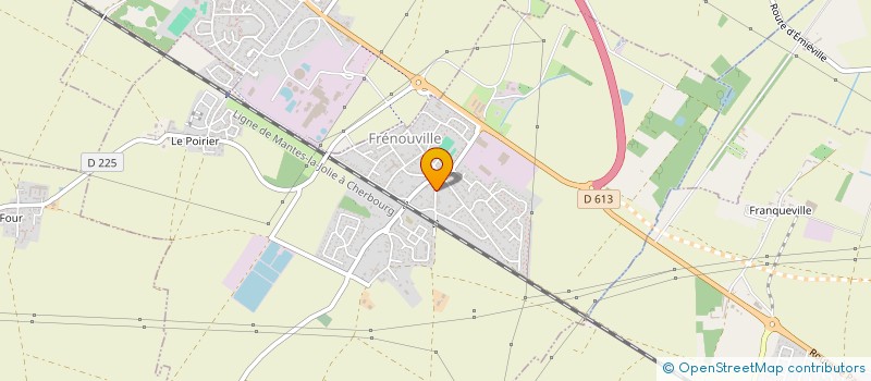 localisation de l'entreprise MADAME VANESSA DEBRIX  FRENOUVILLE