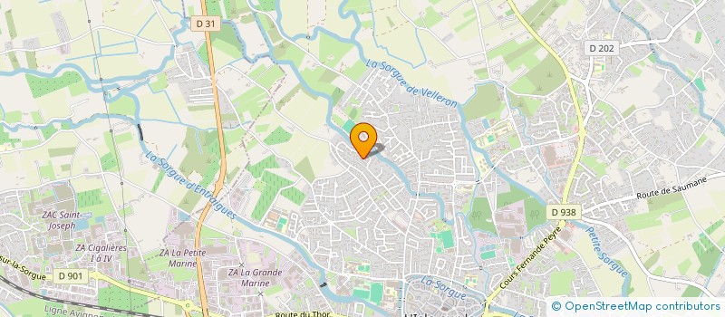 localisation de l'entreprise MADAME VANESSA DECOURCELLE à L'ISLE-SUR-LA-SORGUE