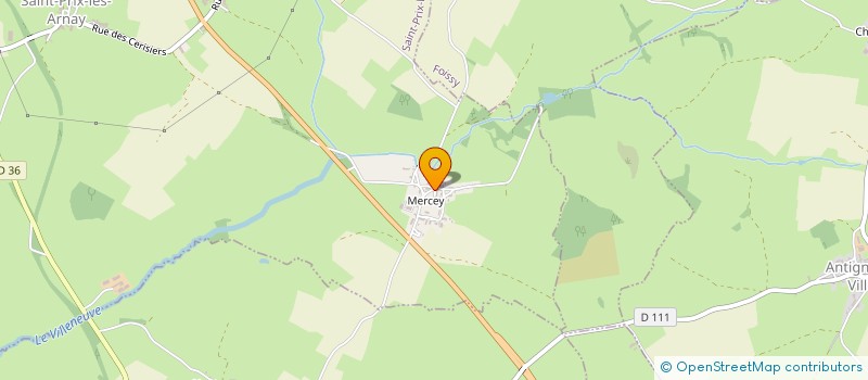 localisation de l'entreprise MADAME VANESSA DEHAIS  SAINT-PRIX-LES-ARNAY