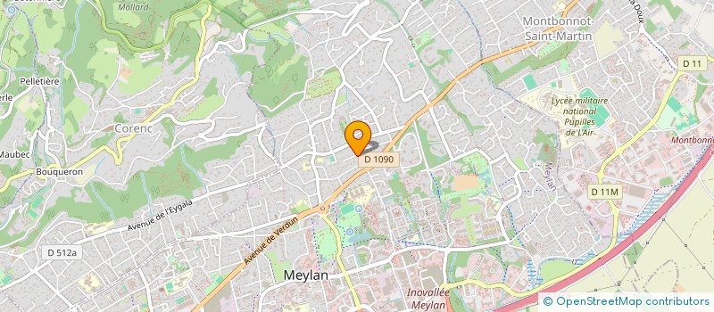 localisation de l'entreprise MADAME VANESSA DEHEE à MEYLAN