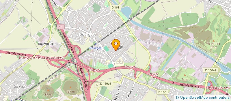 localisation de l'entreprise MADAME VANESSA DELABY  DOURGES