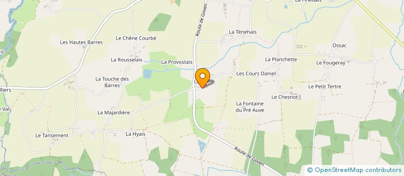 localisation de l'entreprise MADAME VANESSA DELAHAIE  BREAL-SOUS-MONTFORT