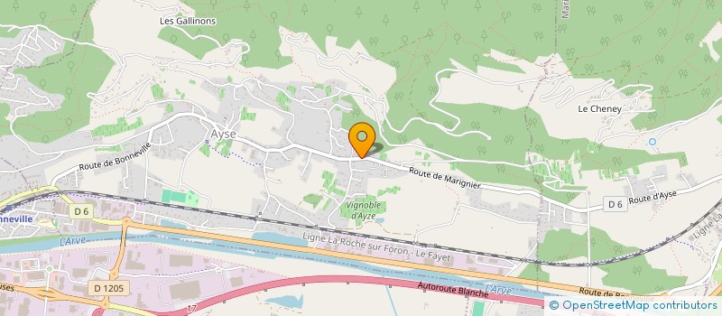 localisation de l'entreprise MADAME VANESSA DELAINE  AYSE