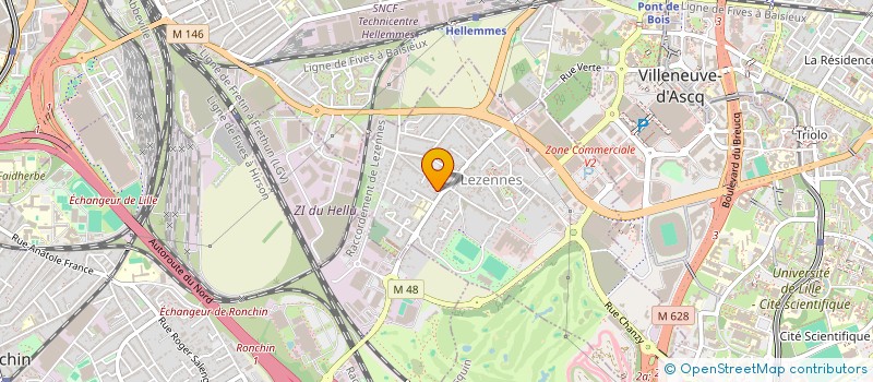 localisation de l'entreprise MADAME VANESSA DELAPLACE  LEZENNES