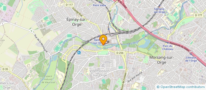 localisation de l'entreprise MADAME VANESSA DELAVEAU à EPINAY-SUR-ORGE