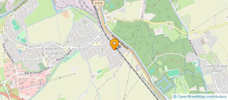 localisation de l'entreprise MADAME VANESSA DELEGLISE  CAPPELLE-LA-GRANDE