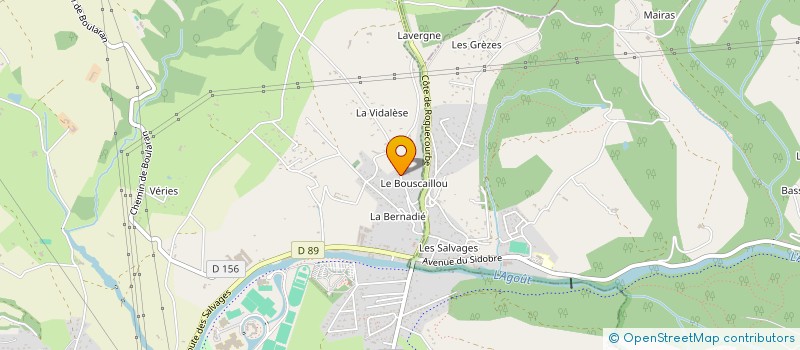 localisation de l'entreprise MADAME VANESSA DELONCA  CASTRES