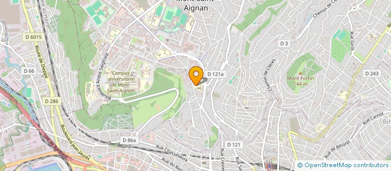 localisation de l'entreprise MADAME VANESSA DELPIERRE  MONT-SAINT-AIGNAN