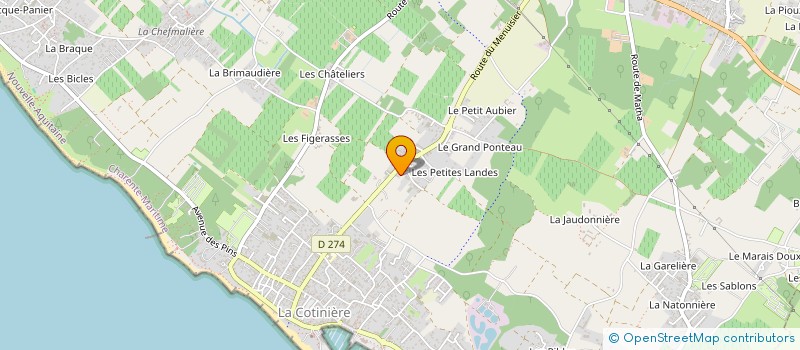 localisation de l'entreprise MADAME VANESSA DEPOILLY  SAINT-PIERRE-D'OLERON