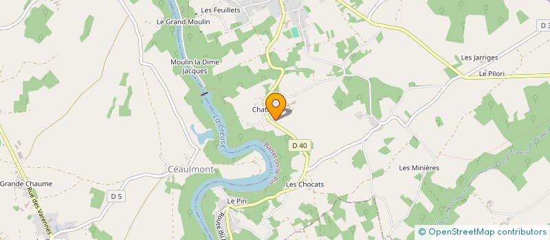 localisation de l'entreprise MADAME VANESSA DESMAZIERES à LUZERET