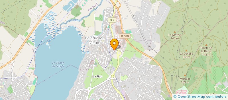 localisation de l'entreprise MADAME VANESSA DI MAGGIO  BALARUC-LE-VIEUX