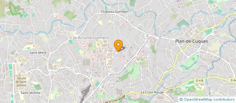 localisation de l'entreprise MADAME VANESSA DI MEO  MARSEILLE