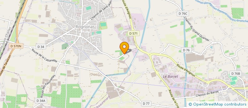 localisation de l'entreprise MADAME VANESSA DIDOT  ROGNONAS