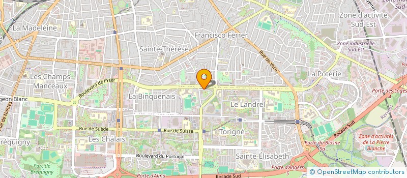 localisation de l'entreprise MADAME VANESSA DIJOUX  RENNES