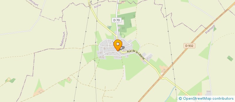 localisation de l'entreprise MADAME VANESSA DOLIGNON  SERAIN